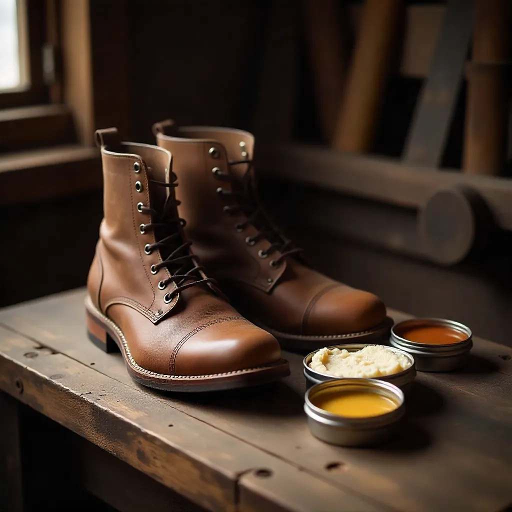 Mesa de trabajo con luz fría